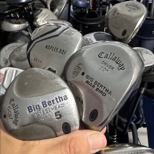 Callaway 5 wood and driver 10 deg bundle